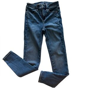 American Eagle Outfitters Woman’s  Blue JeansJeggings size 00 Short